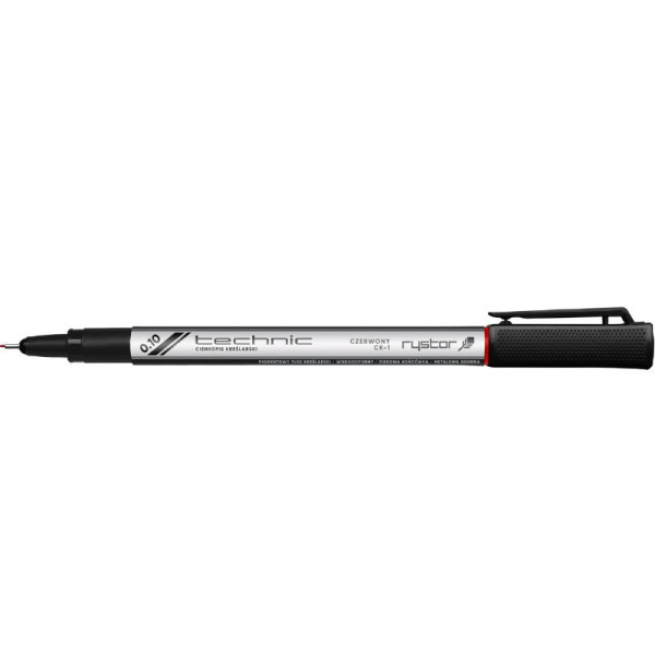 Cienkopis kreślarski Rystor Technic 0,1mm czerwony